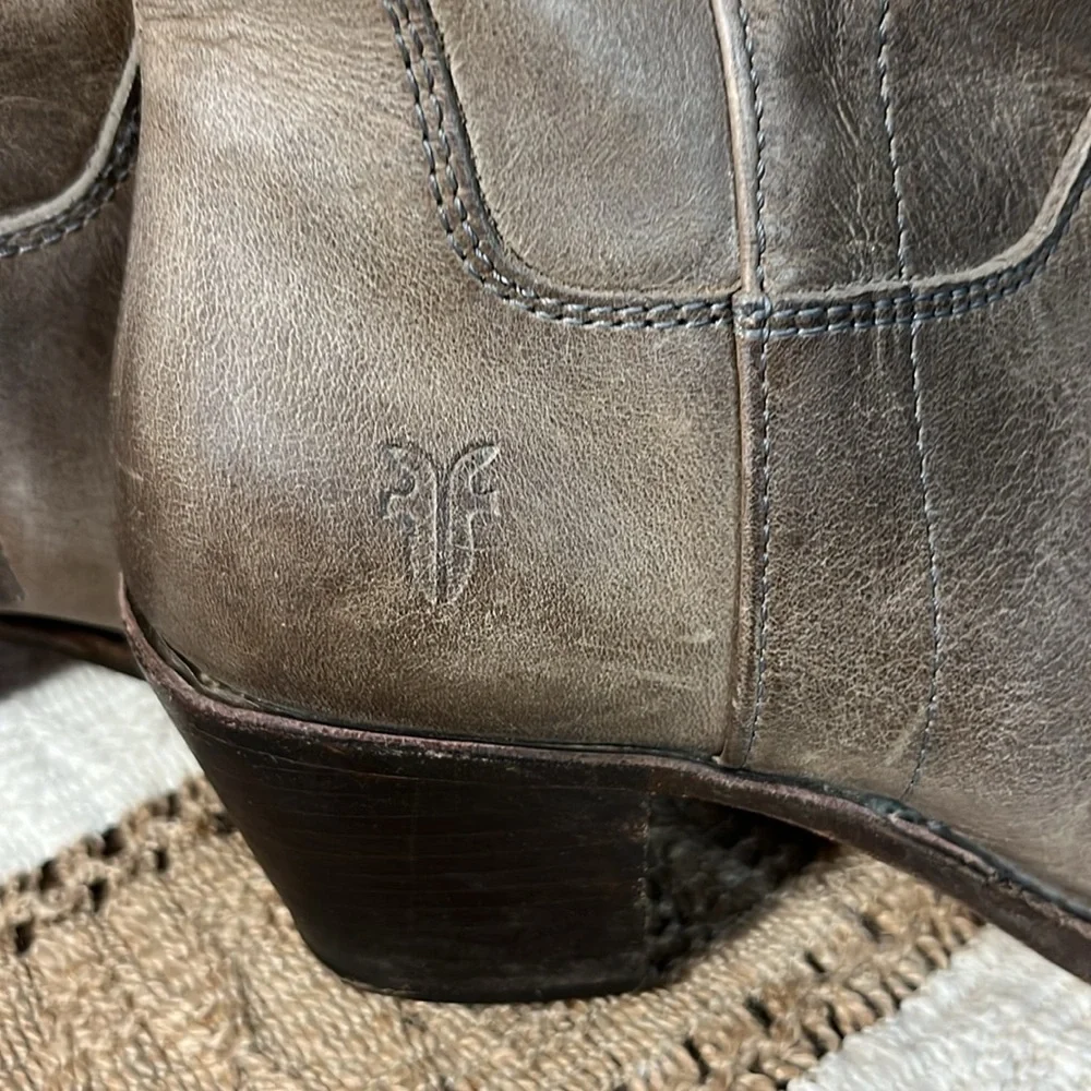 FRYE Jackie leather 76571 Heel Tall Boots Women’s Size 5.5